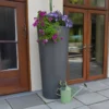 380L Garden Planter Water Butt Millstone Grit With Tap Kit & Diverter -Grosafe Shop millstone grit 1a jpg