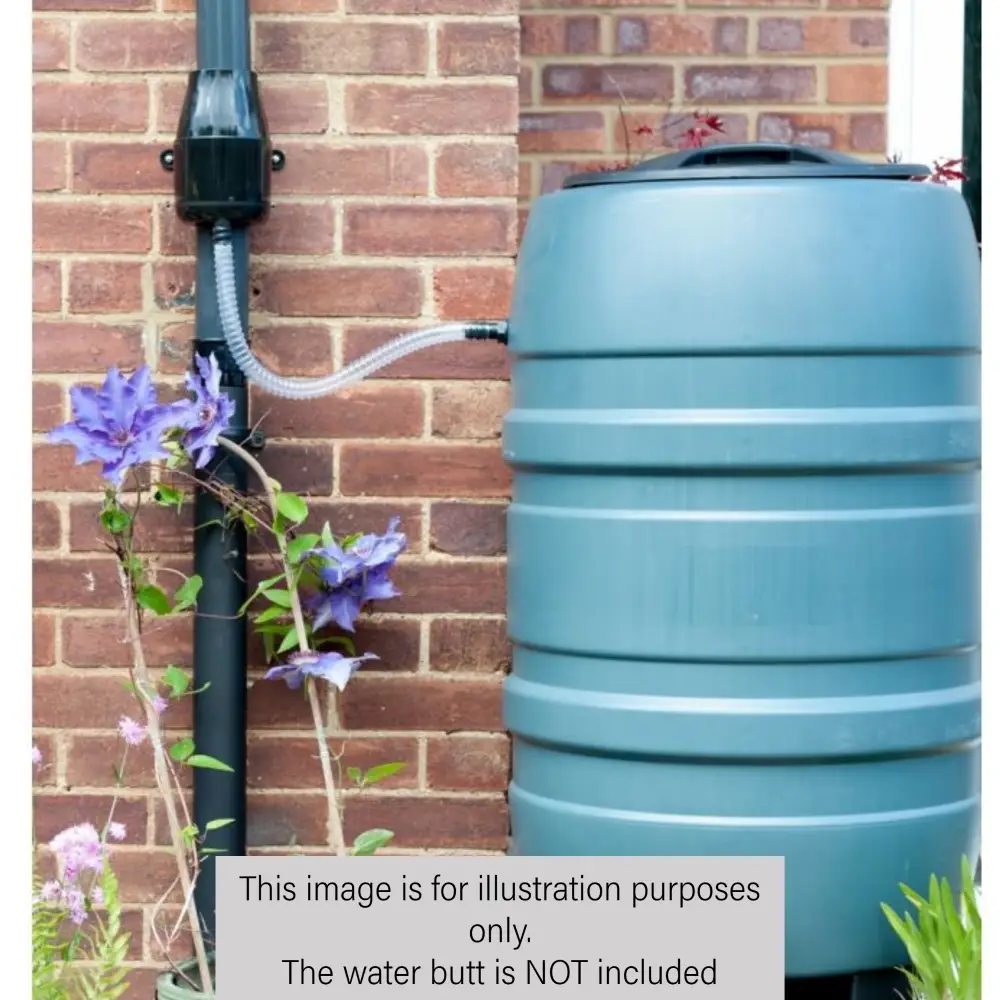 Strata 120L Standard Barrel Water Butt Black 9 Strata 120L Standard Barrel Water Butt Black - Image 7