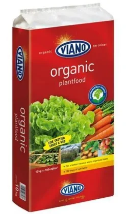 Viano 10kg Organic Plantfood For Fruit & Vegetables | 10kg Organic Plant Food