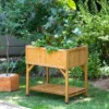 Raised Bed Planter (FSC 100%) -Grosafe Shop rp6001n raised planter natural 1 jpg