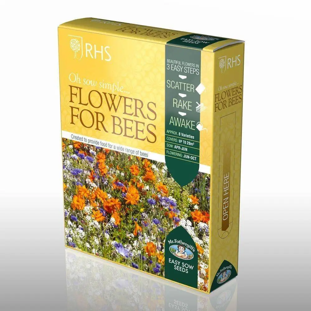 20g RHS Flowers For Bees Seeds - Shake And Sow - Licensed By The Royal Horticultural Society 3 20g RHS Flowers For Bees Seeds - Shake And Sow - Licensed By The Royal Horticultural Society