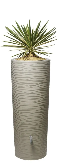 350L Natura 2 In 1 Water Tank With Planter - Sahara Beige -Grosafe Shop sahara natura 2in1 tank 03 326152 1 jpg