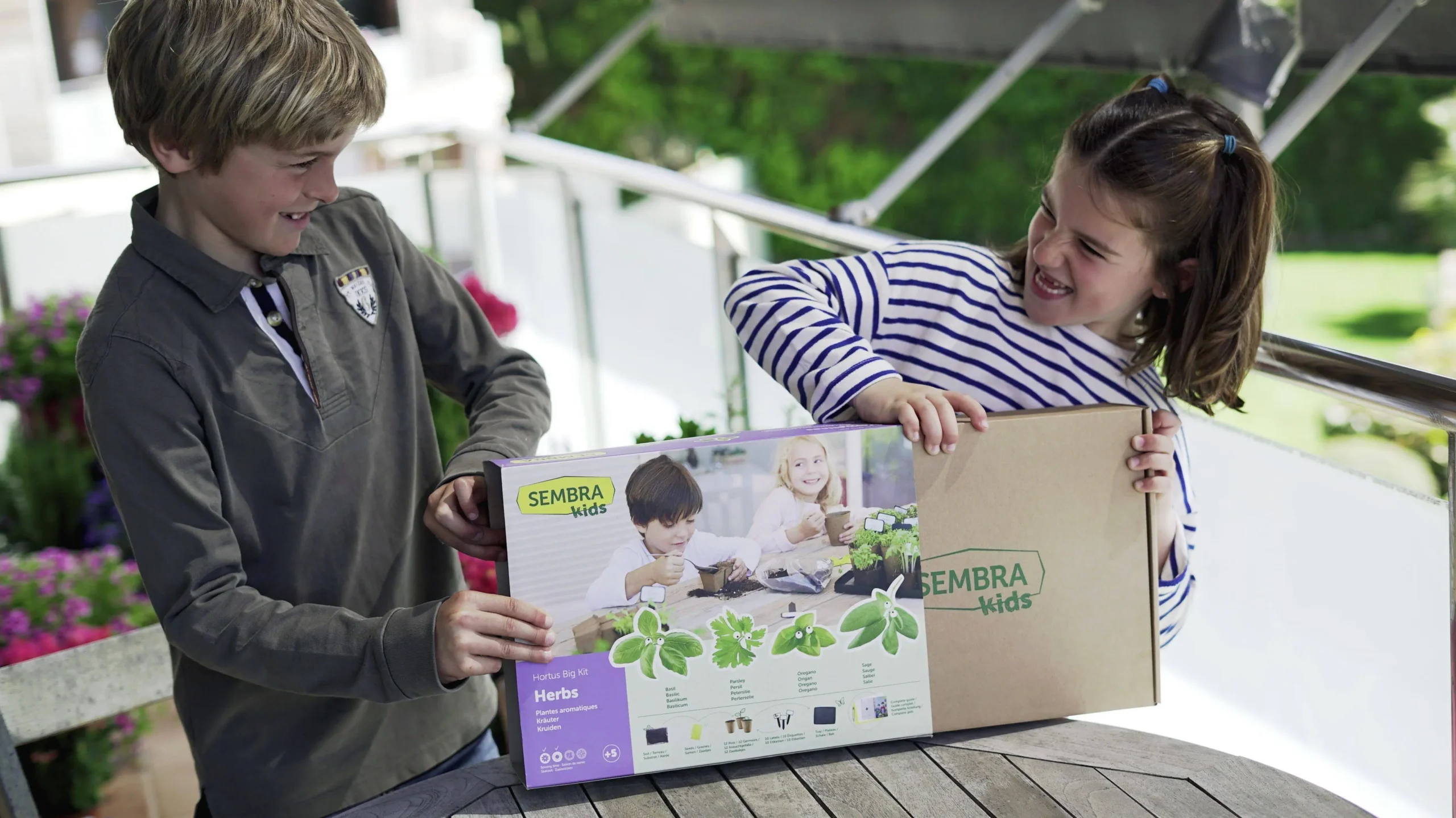 Sembra Kids Herbs Garden Growing Play Kit - Image 3