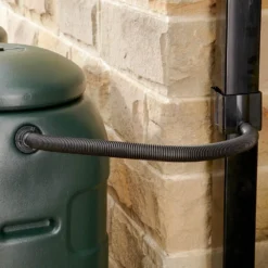 200L Garden Lake Water Butt With Stand And Diverter -Grosafe Shop strh wbtrdkit png