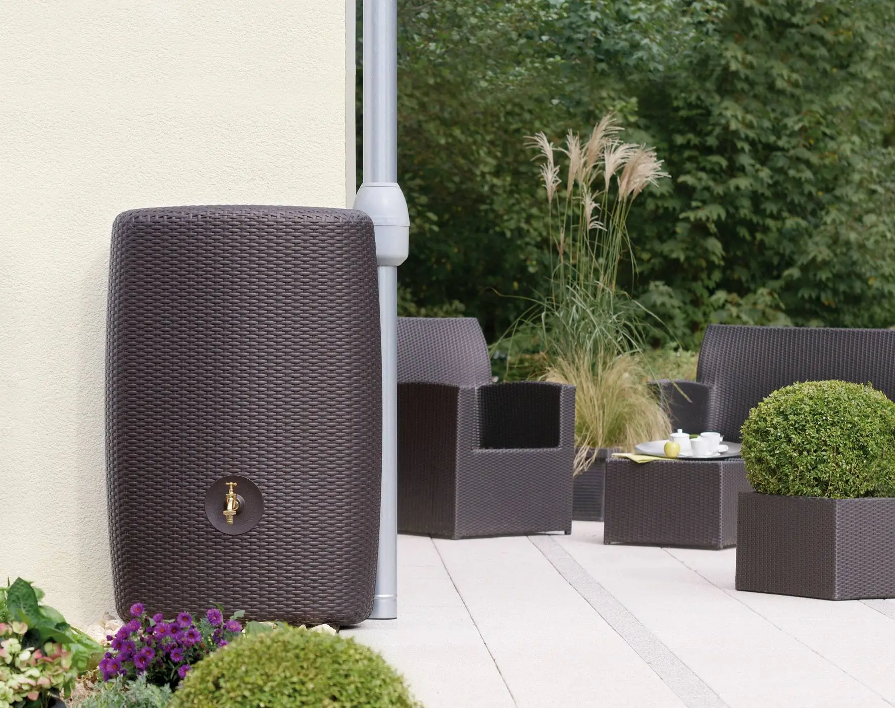 300L Sunda Rattan Wall Tank 6 300L Sunda Rattan Wall Tank - Image 4