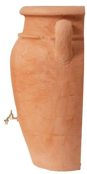 260L Antique WALL Amphora Water Butt - Terracotta Effect 3 260L Antique WALL Amphora Water Butt - Terracotta Effect