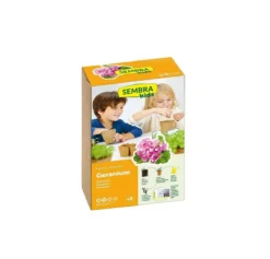 Grosafe Shop 35 Sembra Kids Geraniums Gardening Kit For Children