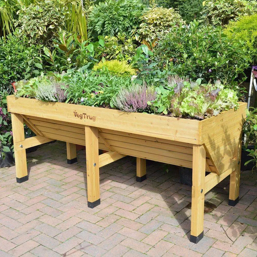 VegTrug Medium Raised Bed - Natural (FSC 100%) 3 VegTrug Medium Raised Bed - Natural (FSC 100%)