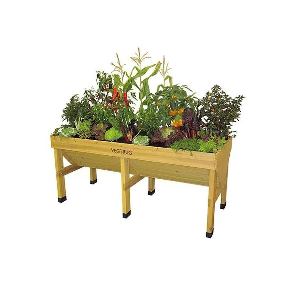VegTrug Medium Raised Bed - Natural (FSC 100%) 4 VegTrug Medium Raised Bed - Natural (FSC 100%) - Image 2