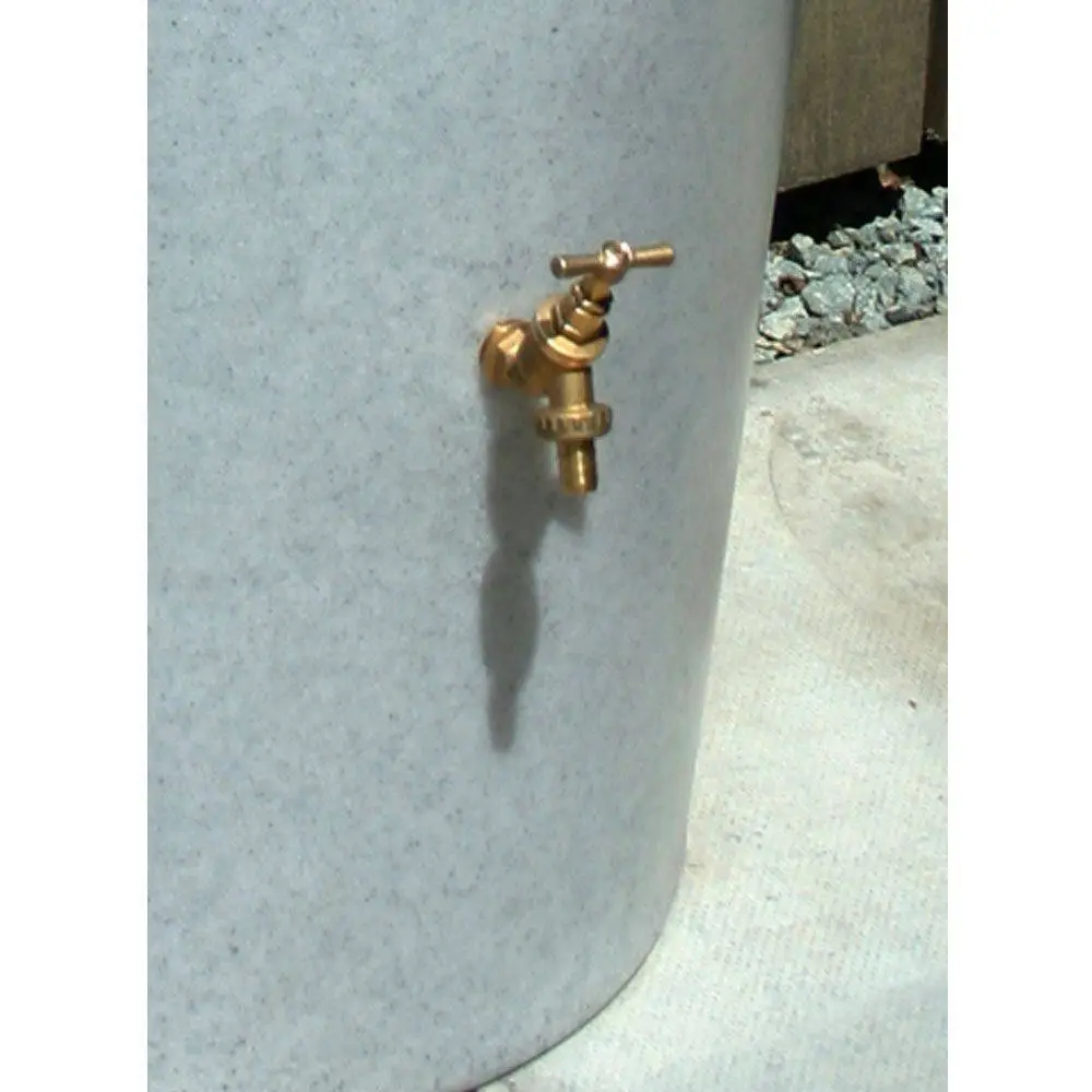 180L Garden Planter Water Butt White Marble 5 180L Garden Planter Water Butt White Marble - Image 3