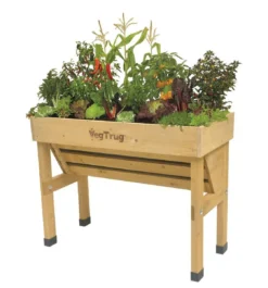 Grosafe Shop 32 VegTrug WallHugger Small - Natural (FSC 100%)