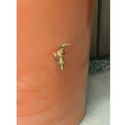 180L Garden Planter Water Butt Wash Terracotta -Grosafe Shop wt3 jpg